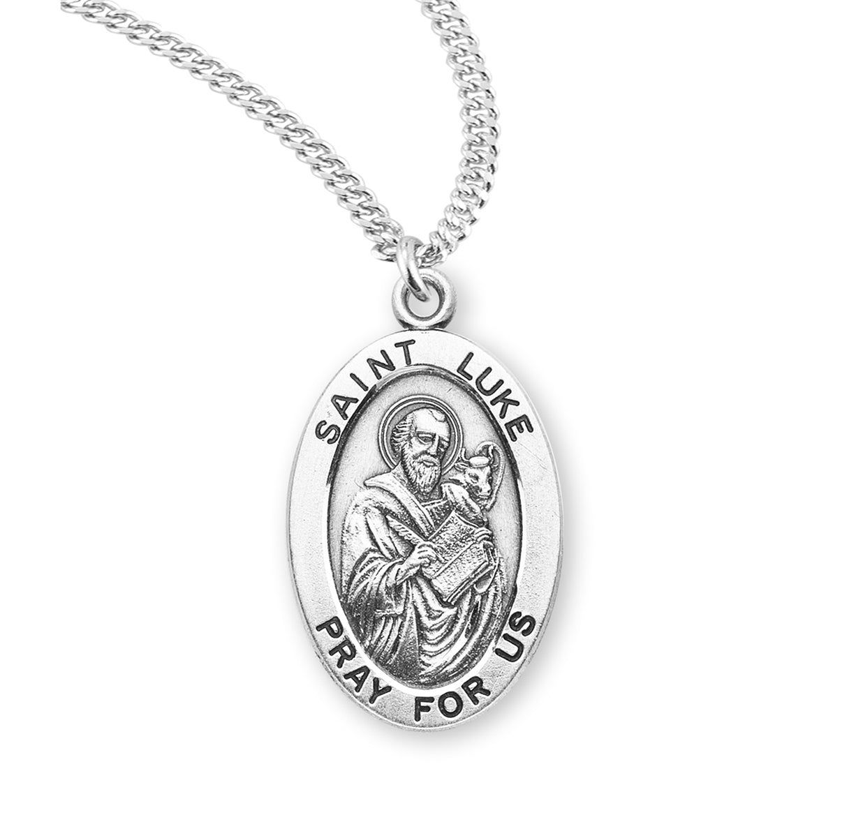Sterling Oval St Luke 24" Ch-Bxd