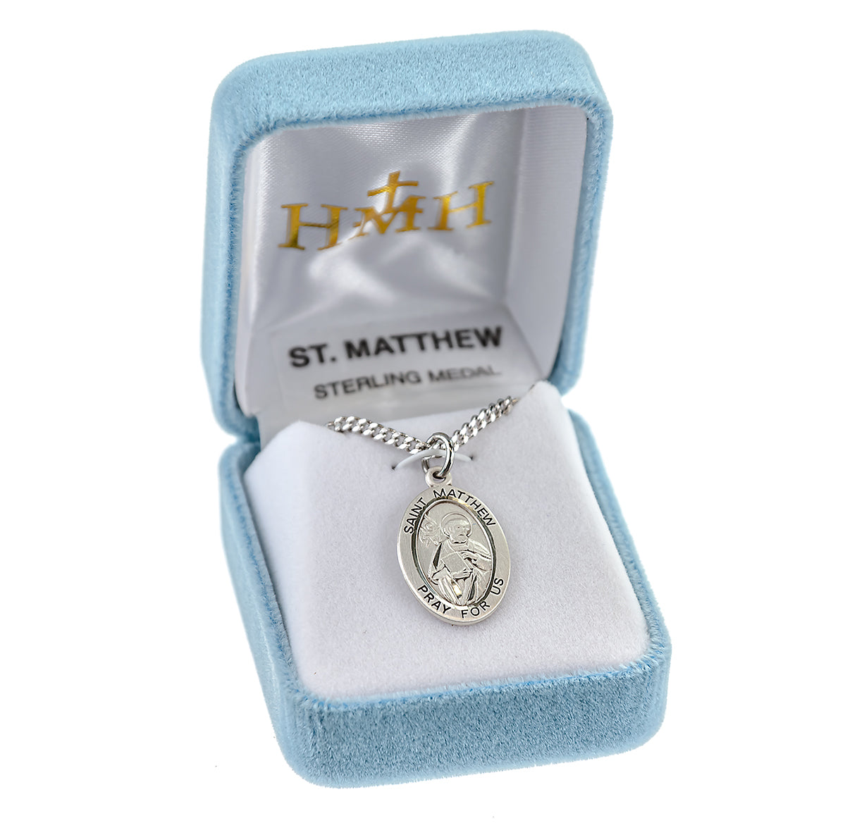 Sterling Oval St Matthew 16" Ch-Bxd