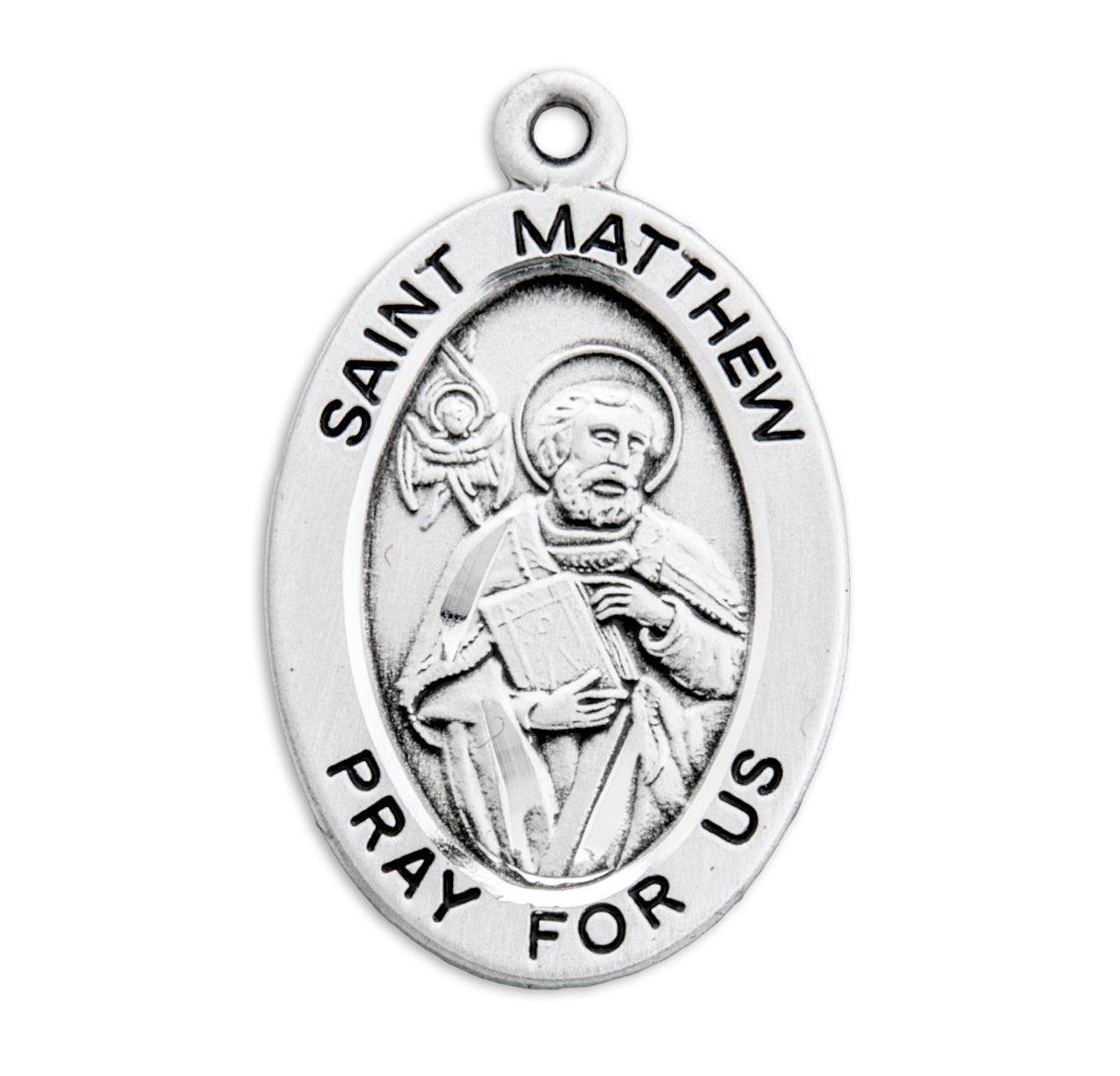 Sterling Oval St Matthew 16" Ch-Bxd