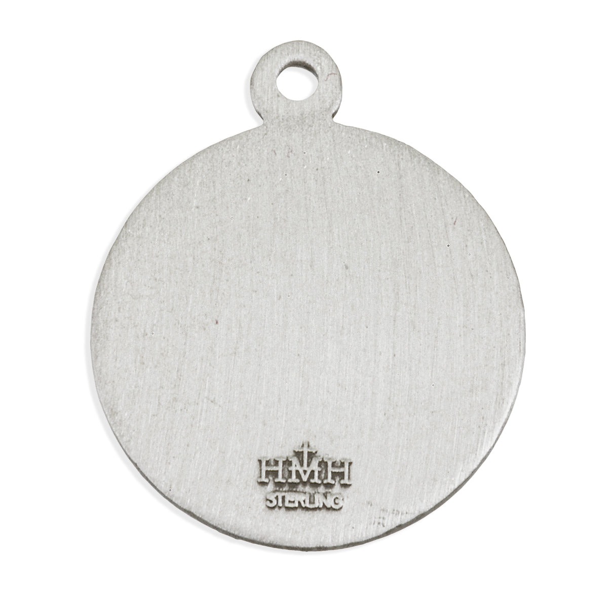 Patron Saint Rita Round Sterling Silver Medal