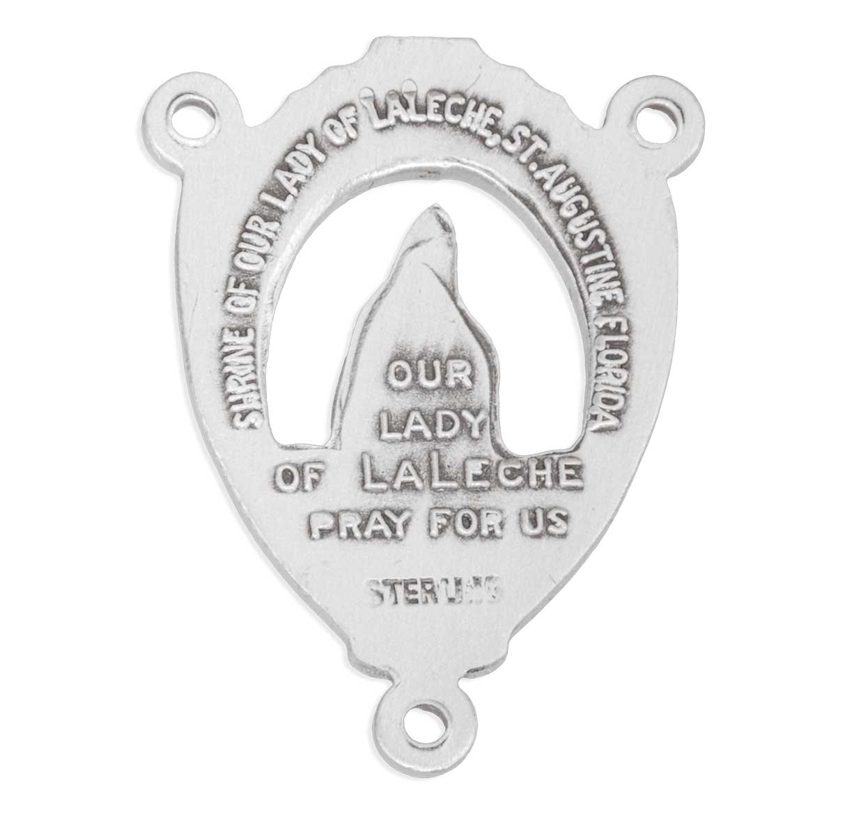 Sterling Silver O.L. of Laleche Rosary Center