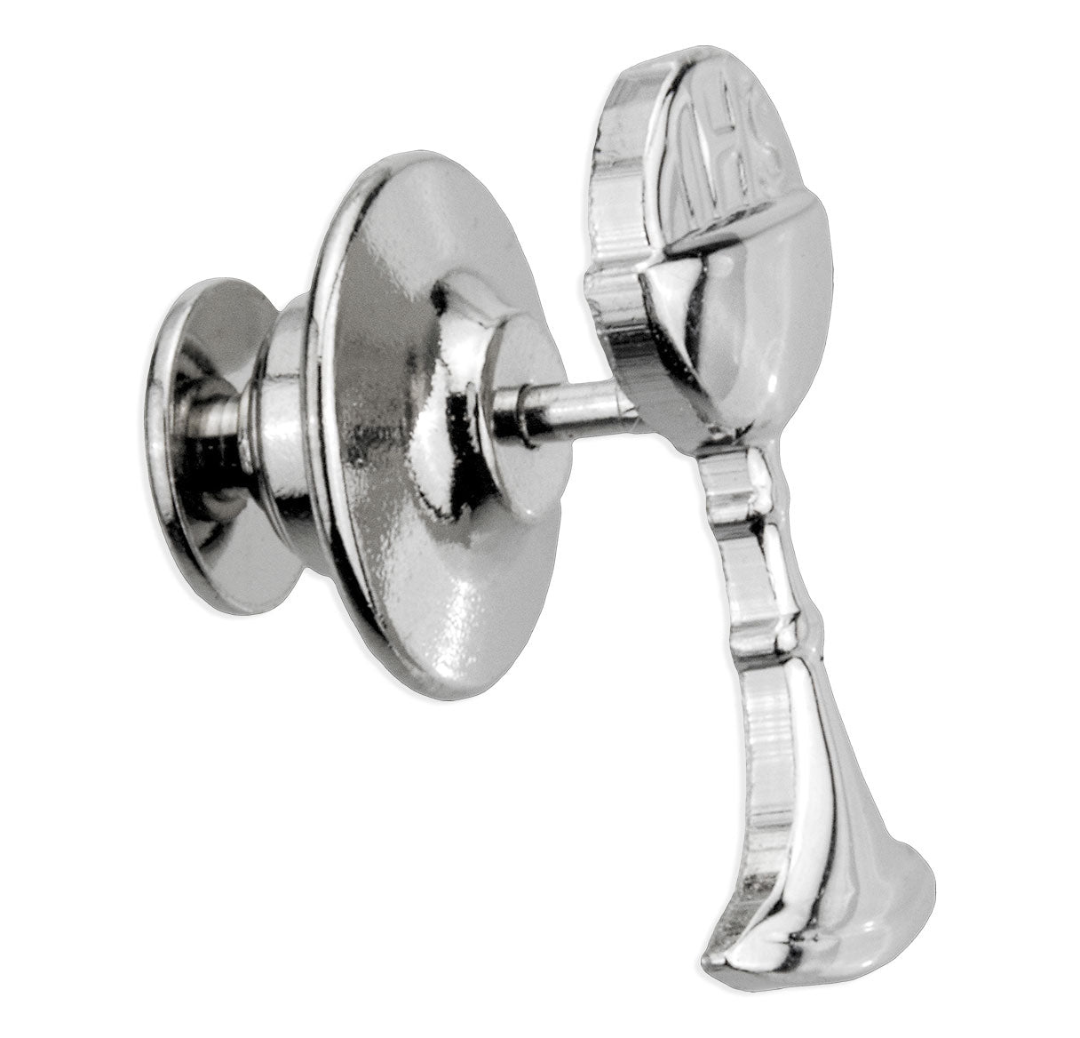 3/4" Sterling Silver Communion Chalice Lapel Pin