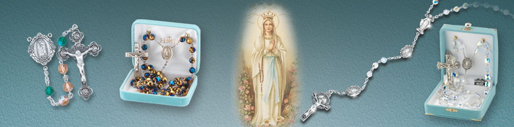 HMH Religious Confirmation Crucifix and Center Rosary Making Set