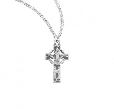 Sterling Silver Irish Celtic cross Pendant