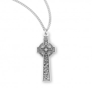 Sterling Silver Irish Celtic cross 