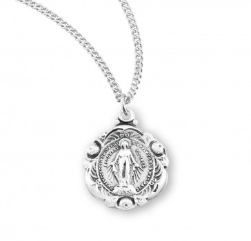 Sterling Silver Miraculous Medal