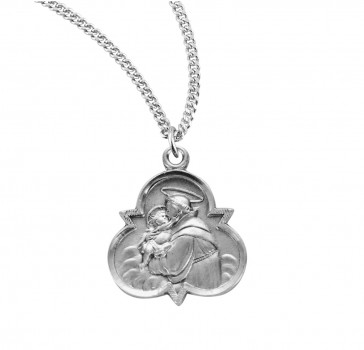 Saint Anthony Sterling Silver Medal 