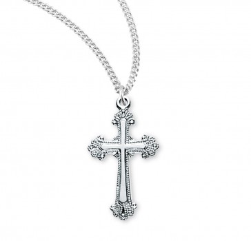Sterling Silver Fancy Cross 