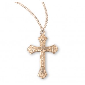 16kt Gold Over Sterling Med Fancy Cfx-*18" Ch-Bxd