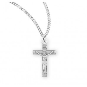 Sterling Silver Basic Crucifix