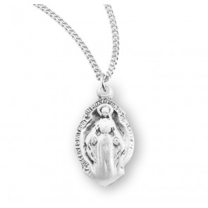 Sterling Silver Baby Miraculous Medal 