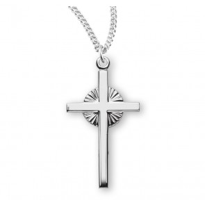 Sterling Silver Fancy Cross 