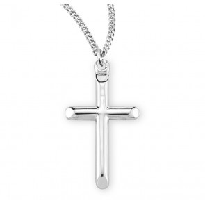 Sterling Silver High Polished Cross 