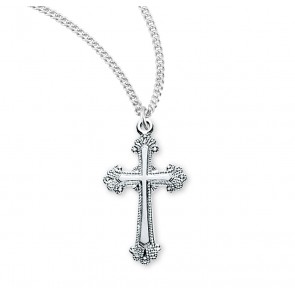 Sterling Silver Fancy Cross 