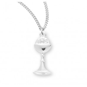 Sterling Silver Chalice Pendant 