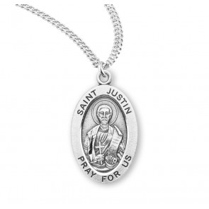 Sterling Oval St Justin-*20"Ch-Bxd