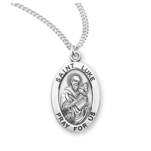 Sterling Oval St Luke-*20" Ch-Bxd