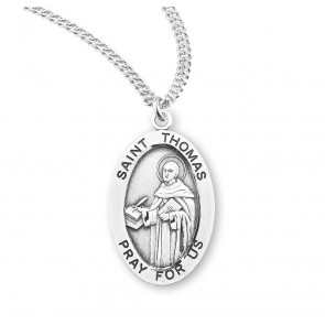 Sterling Oval St Thomas-*20" Ch-Bxd