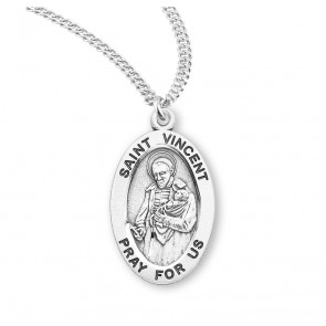 Sterling Oval St Vincent-*20" Ch-Bxd