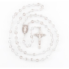 Smoked Finest Austrian Crystal Rosary 