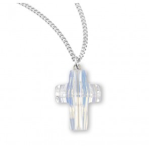 Aurora Borealis Finest Austrian Crystal Cross 