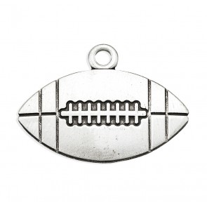 Sterling Silver Sebastian Football Medal 24" Ch-Bxd